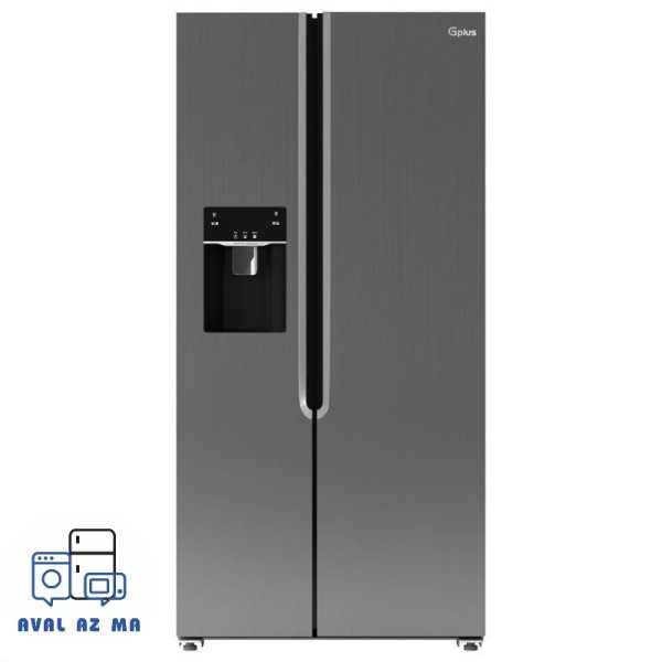 یخچال و فریزر ساید بای ساید 28 فوت جی پلاس مدل GSS-M7625 S