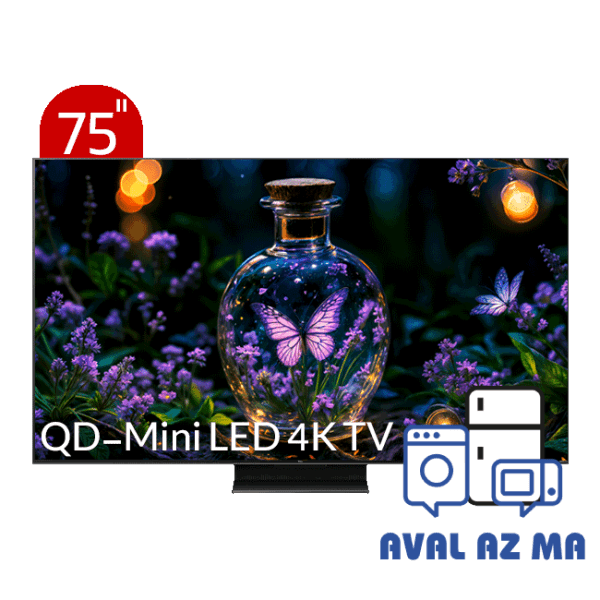 تلویزیون هوشمند QD-MINI LED 4K TV تی سی ال مدل C755 سایز 75 اینچ