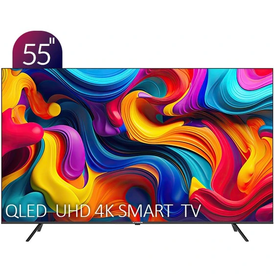 تلویزیون ایکس‌ویژن مدل X15 سایز ۵۵ اینچ QLED Ultra HD 4K